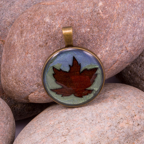Maple Leaf Pendant (#1238)
