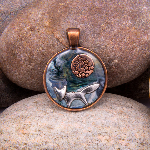 Forest Fox Pendant (#1164)