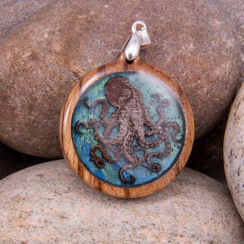 Octavius Octopus Pendant (#1166)