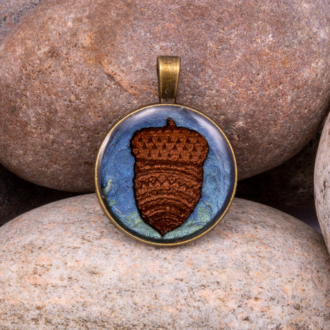 Acorn Pendant (#1174)