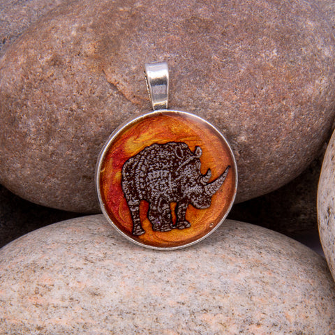 Mighty Rhino Pendant (#1198)